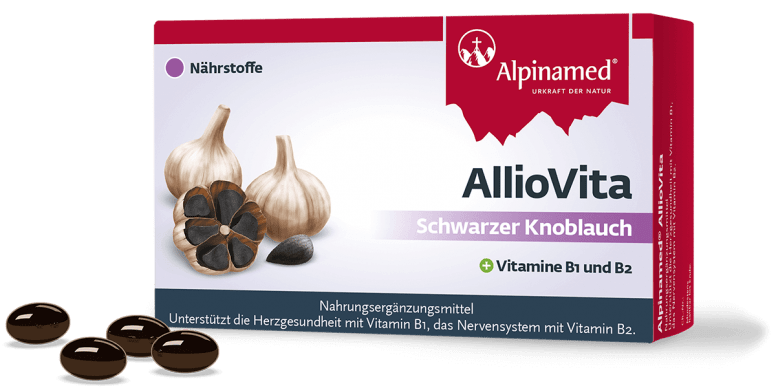 AllioVita Schwarzer Knoblauch - 60 Kapseln